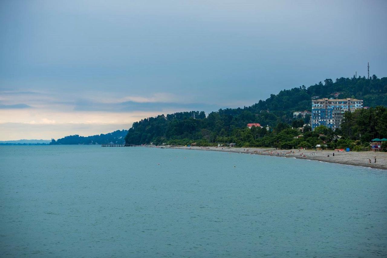 Вид На Батуми Море И Горы Makhinjauri Bagian luar foto